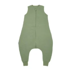 Meyco Baby Slaapzak Jumper Winter Hydrofiel Uni - Pre-Washed Olive Green - 92 cm