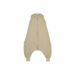 Meyco Baby Uni Zomer Slaapoverall Jumper - 92 cm - Pre-Washed Hydrofiel - Sand