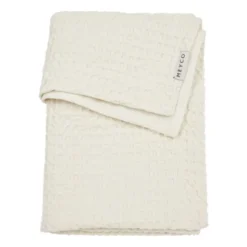 Meyco Baby Waffle Ledikantdeken - 100 x 150 cm - Naturel