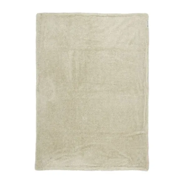 Meyco Knit Basic Fleece Ledikantdeken 100 x 150 cm Sand Melange