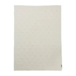 Meyco Ledikantdeken Knots Offwhite 100 x 150 cm