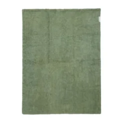 Meyco Wafel Teddy Wiegdeken - 75 x 100 cm - Olive Green