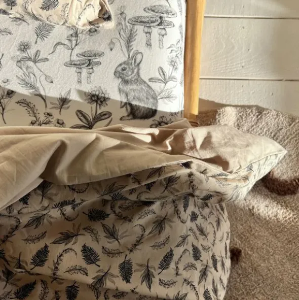 Mies & Co Soft Teddy Blanket Big - Cozy Cottage Humus - 110 x 140 cm