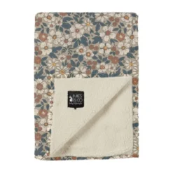 Mies & Co Soft Wild Flower Wiegdeken Rust 70 x 100 cm