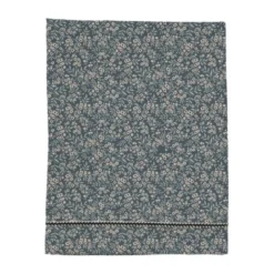 Mies & Co Vintage Flower Wieglaken Blue 80 x 100 cm