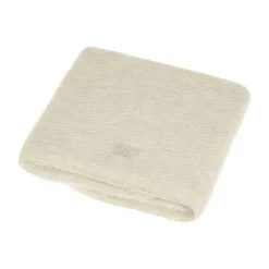 Nanami Ledikantdeken - Wool Relief - Beige
