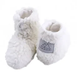 Nanami New Born Shoes - Teddy - Off White