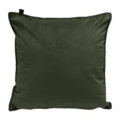 Overseas Middlestitch Velours Kussen Olive 45 x 45 cm