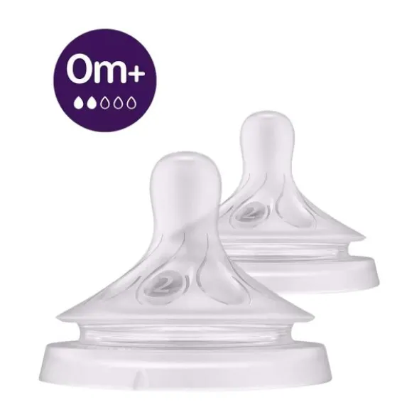 Philips Avent Natural Flesspeen - 0+ Mnd - T2