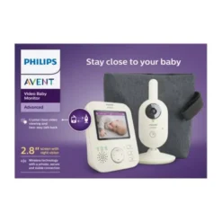 Philips Video Baby Monitor Advanced With Travel Bag - Pastel Green