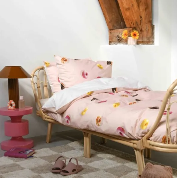 Snurk Dekbedovertrek - Donuts - 140x200/220 cm - Inclusief 1 Kussensloop