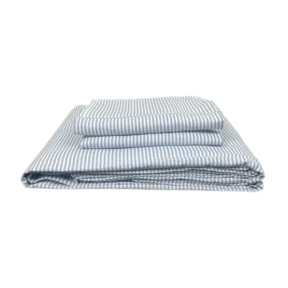 Town & Country Newport Dekbedovertrek - 200 x 220 cm - Stripe - Blue