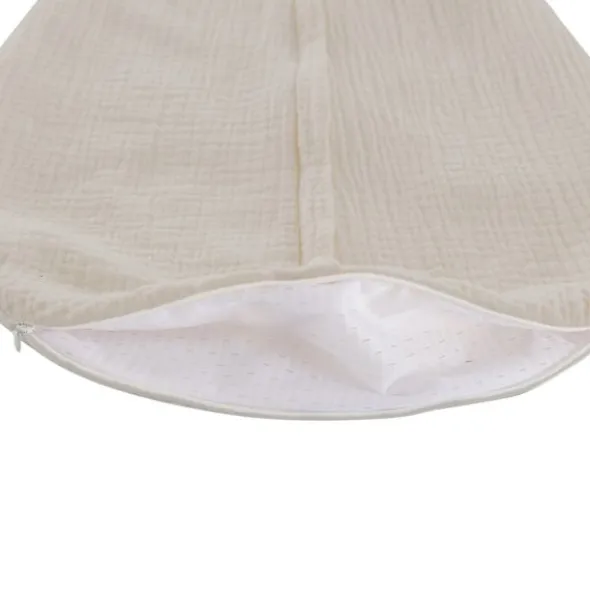 Träumeland Liebmich Zomerslaapzak - 60 cm - Mousseline - Beige