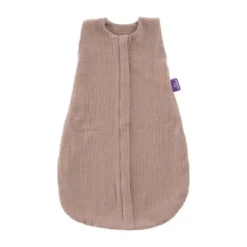 Träumeland Zomerslaapzak Liebmich - Cotton Muslin - Chestnut 60 cm