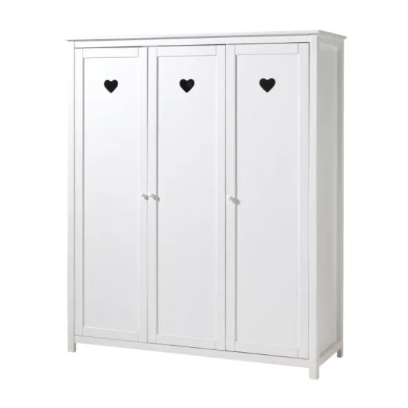 Vipack Amori Kledingkast Wit 3-Deurs