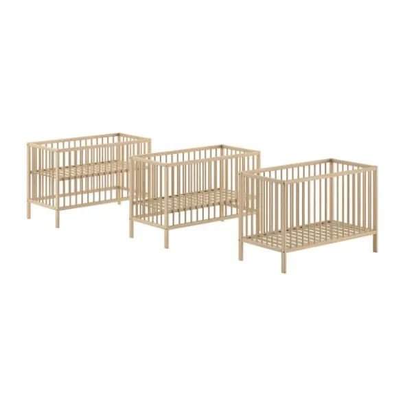Vipack Dino Babybed - 60 x 120 cm - Natuur