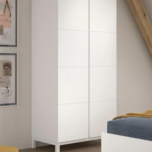Vipack Kledingkast - Eva - 2-deurs - Wit