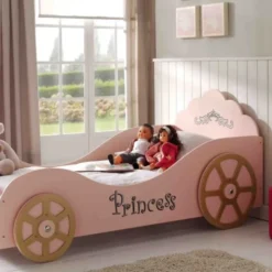 Vipack Princess Pinky Carbed Roze 90 x 200 cm