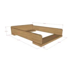 Vipack Sam Opzet Commode - Eik