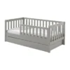 Vipack Toddler Ledikant Verticaal Grijs 70 x 140 Cm