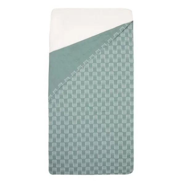 Witlof For Kids Sticky Stripes Plooien Tuck-Inn Ledikantlaken - 60 x 120 cm