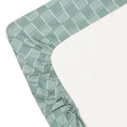 Witlof For Kids Sticky Stripes Plooien Tuck-Inn Ledikantlaken - 60 x 120 cm